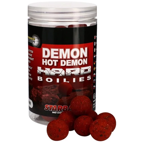 Starbaits Hard Boilies Hot Demon 200g 20mm
