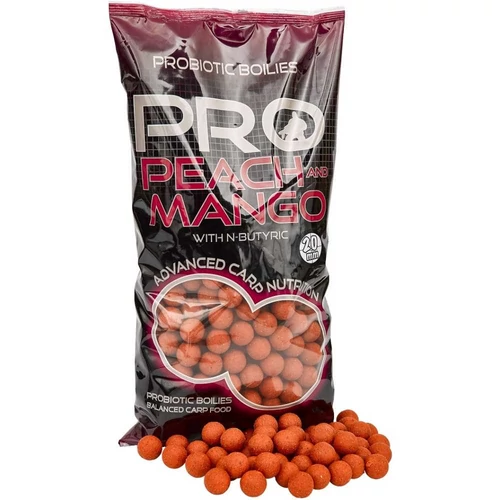 Starbaits Boilies Pro Peach & Mango 2kg 20mm