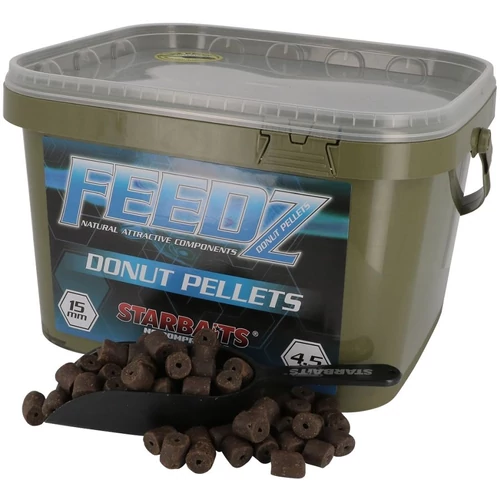 Starbaits Feedz Donuts (pellet lyukkal) 20mm 4,5kg