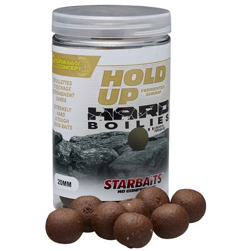 Starbaits Hard Boilies Hold Up Fermented Shrimp 200g 20mm