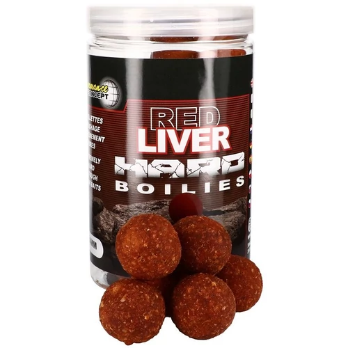 Starbaits Hard Boilies Red Liver 200g 24mm