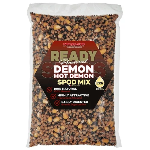Starbaits Mag Mix Spod Ready Seeds Hot Demon 1kg