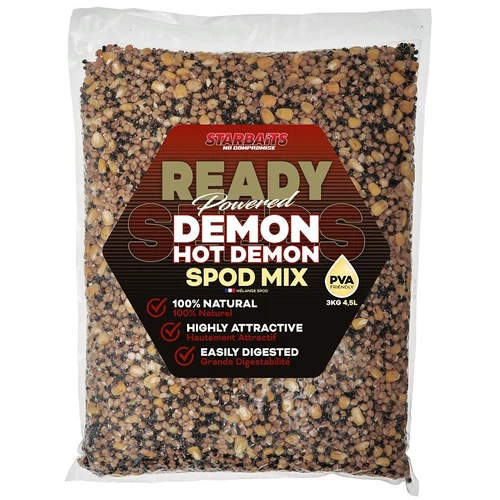 Starbaits Mag Mix Spod Ready Seeds Hot Demon 3kg