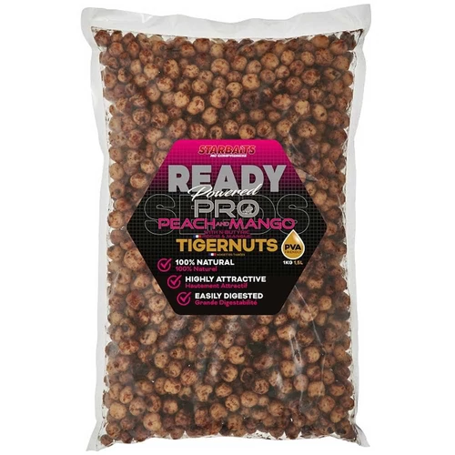 Starbaits Tigrismogyoró Ready Seeds Pro Peach Mango 1kg
