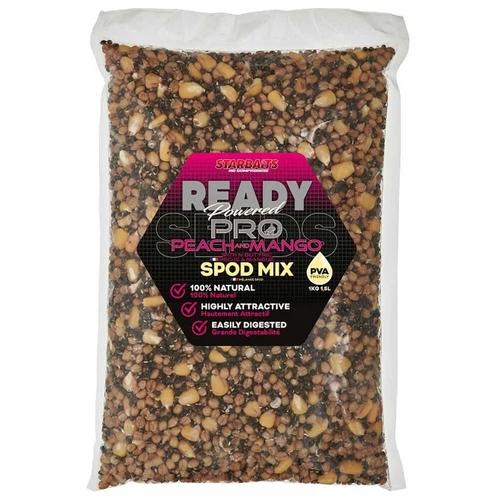 Starbaits Mag Mix Spod Ready Seeds Pro Peach Mango 1kg