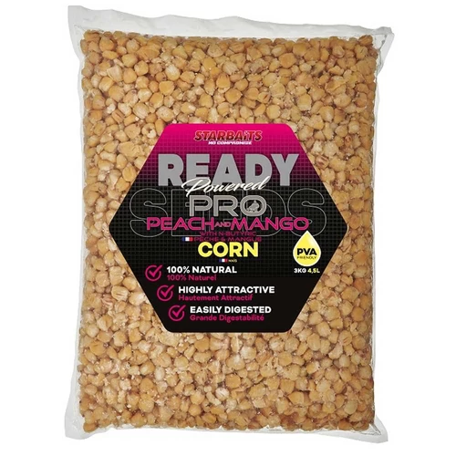 Starbaits Kukorica Ready Seeds Pro Peach Mango 3kg