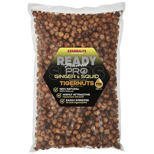 Starbaits Tigrismogyoró Ready Seeds Pro Ginger Squid 1kg