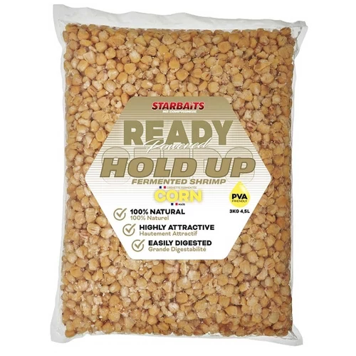Starbaits Kukorica Ready Seeds Hold Up Fermented Shrimp 3kg