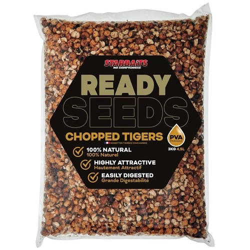 Starbaits Tigrismogyoró zúzott Chopped Ready Seeds 3kg