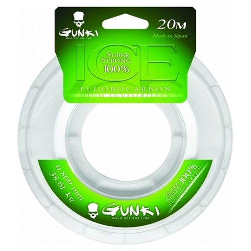 Gunki Gunki Fluorocarbone Ice 20M 0,86mm