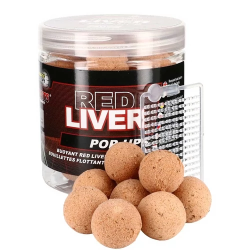 Starbaits POP UP Red Liver 50g 16mm