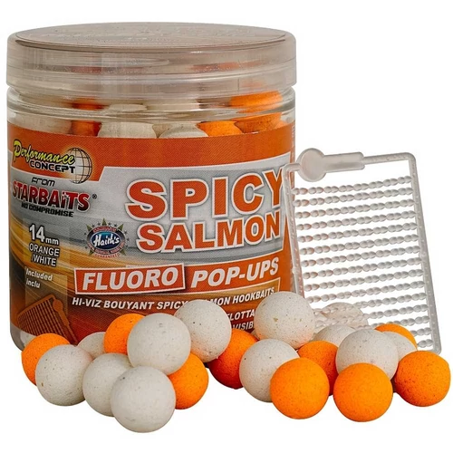 Starbaits POP UP Bright Spicy Salmon 50g 14mm