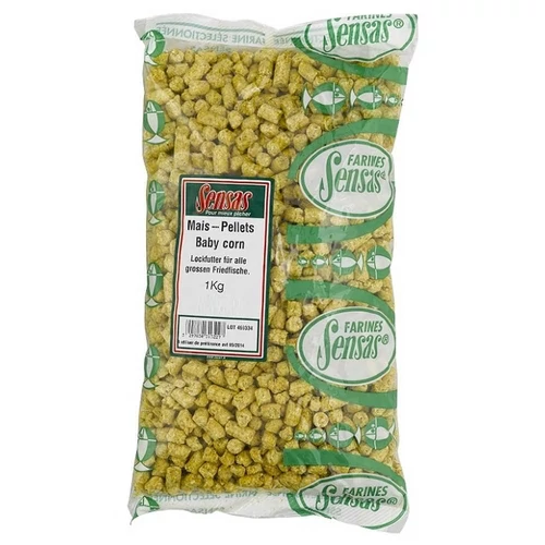 Sensas Kukorica pellet Baby Corn new 1kg