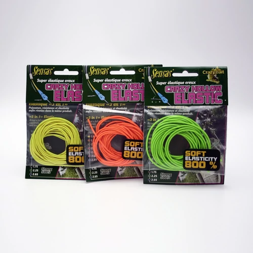 Sensas Crazy Hollow Elastic Soft 3 méteres gumik