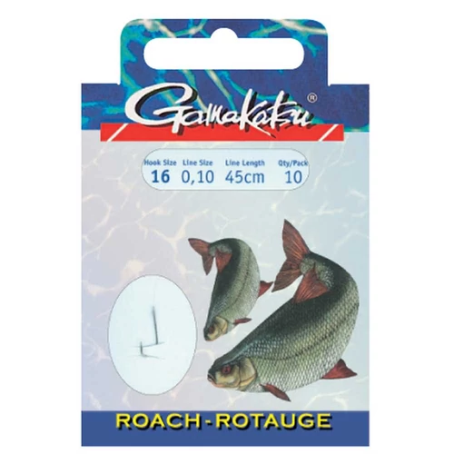 Gamakatsu Roach előkötött 10/cs. 016 /BKS-1050N/016/