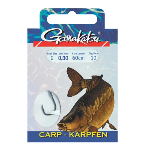 Gamakatsu Carp előkötött 10/cs.(BKG-3310F/004)
