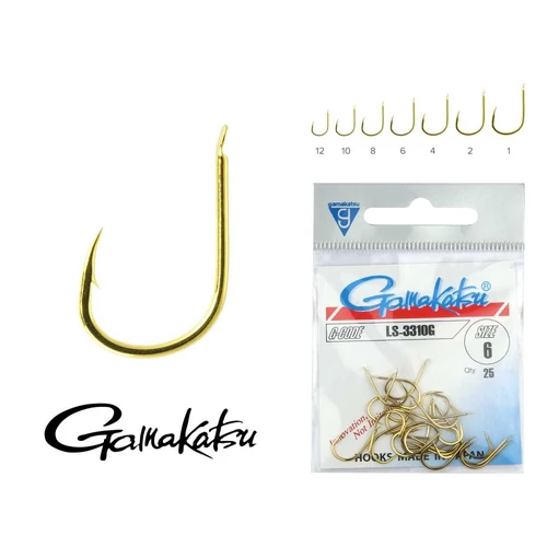 Gamakatsu LS-3310G/010 25/cs.