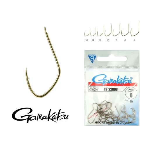Gamakatsu LS-2260B/010 25/cs