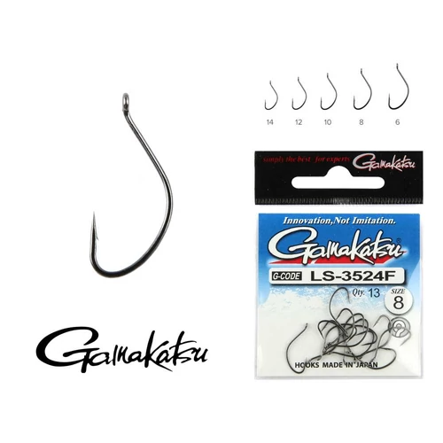 Gamakatsu LS-3524F/014 RE N/L 14-es 13db/cs