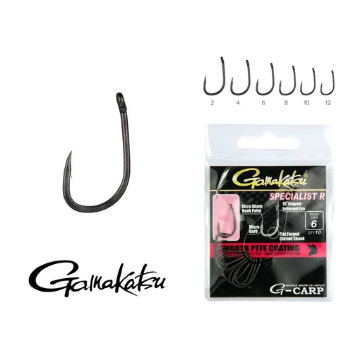 Gamakatsu G-Carp Specialist R 10/cs. 12-es
