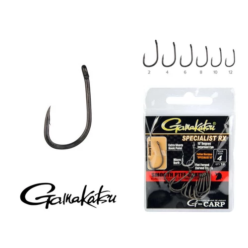 Gamakatsu G-Carp Specialist RX 10/cs. 6-os