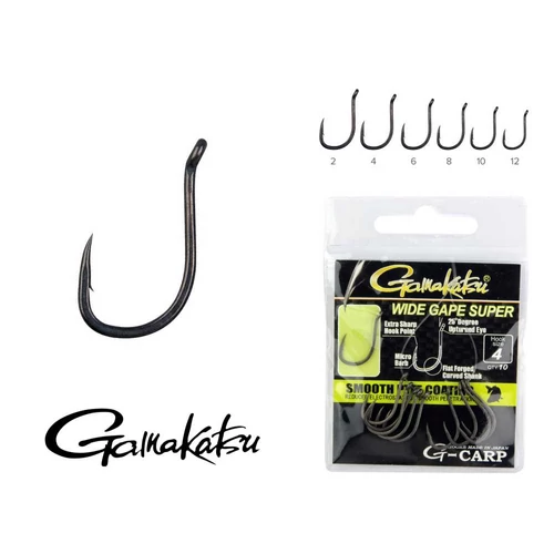 Gamakatsu G-Carp Wide Gap Super 10/cs 10-es