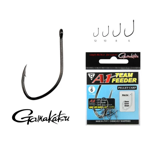 Gamakatsu A1 Team Feeder Pellet Carp 6 10/cs