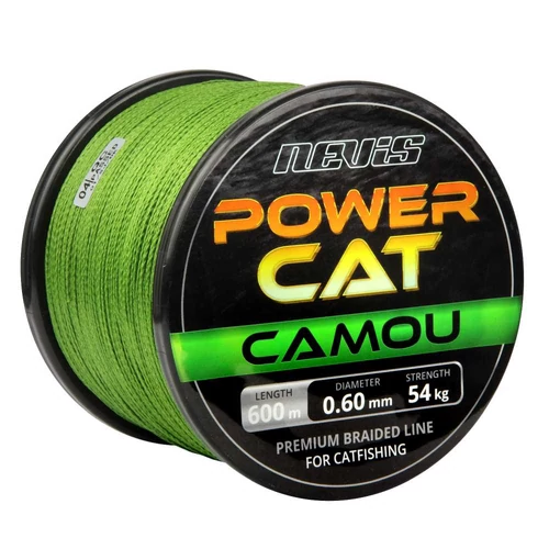 Nevis Powercat Fonott zsinór 600m 0.45mm