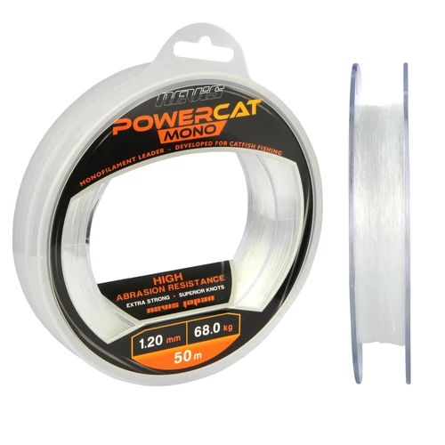 Nevis Powercat harcsázó előkezsinór mono 50m 0.8mm