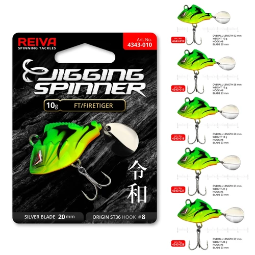 Reiva Jigging Spinner 18g