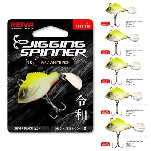 Reiva Jigging Spinner 10g