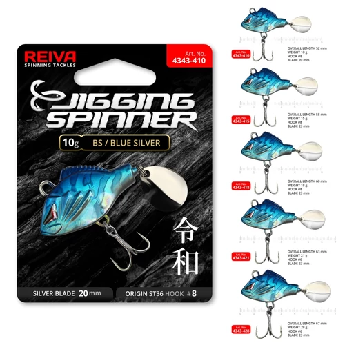 Reiva Jigging Spinner 15g