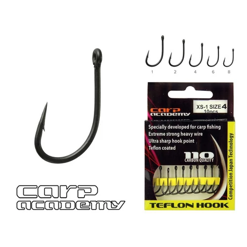 Carp Academy Teflon Hook XS-1 6-os