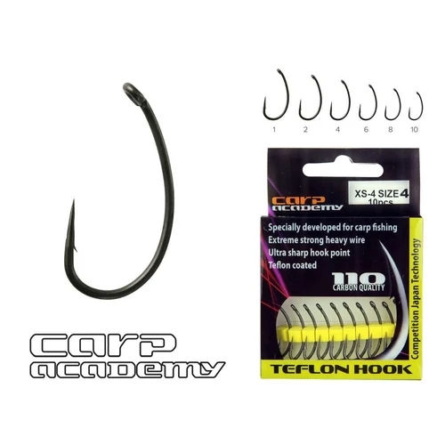 Carp Academy Teflon Hook XS-4 2-es