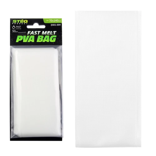 Stég PVA Tasak 60x130mm  50db/cs