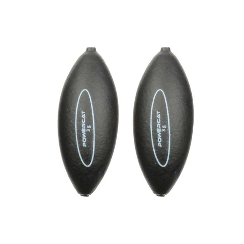 Powercat micro U-float 1.5g fekete 2db/cs