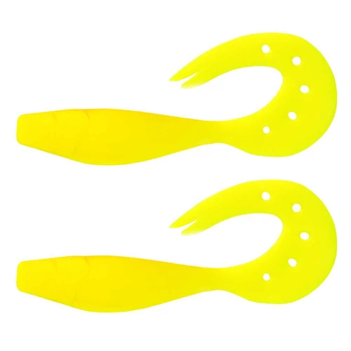 Nevis Twister Shad 14cm 2db/cs (Sárga)
