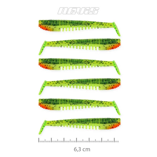Nevis Impulse Shad 6.3cm 6db/cs (Watermelon)