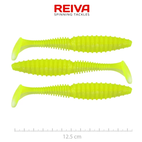 Reiva Zander Power Shad 12,5cm 3db/cs -Flash Lemonade-