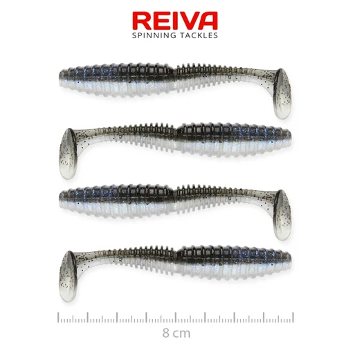 Reiva Zander Power Shad 8cm 4db/cs -Magic Fish-