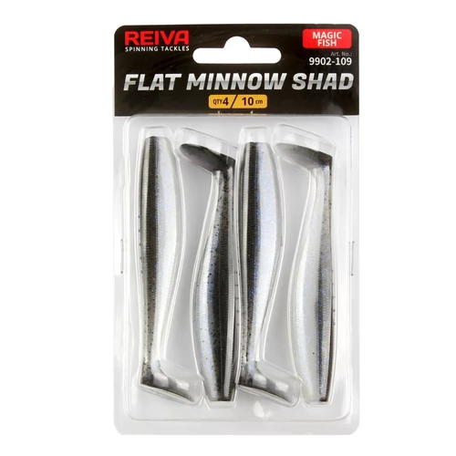 Reiva Flat Minnow shad 7,5cm 4db/cs -Magic Fish-