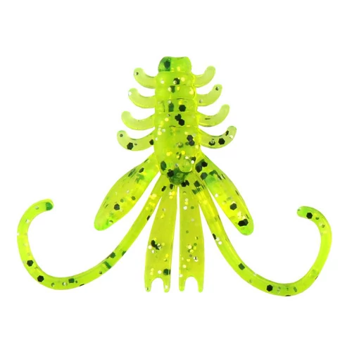 NYMPH 6cm 12db/cs Fluo Zöld Flitter