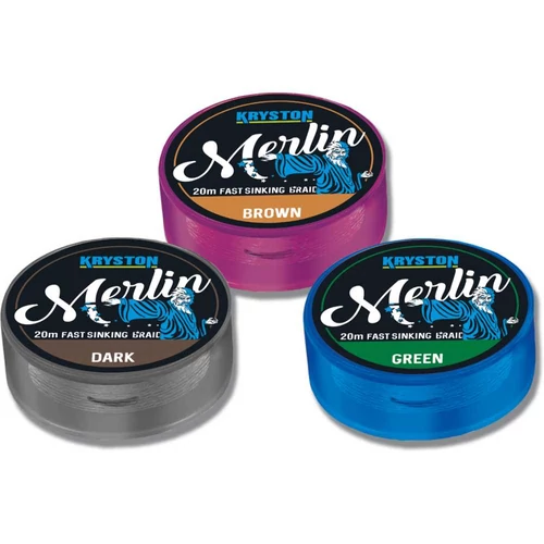Merlin Fast Sinking Supple Braid 25Lbs 20m Green