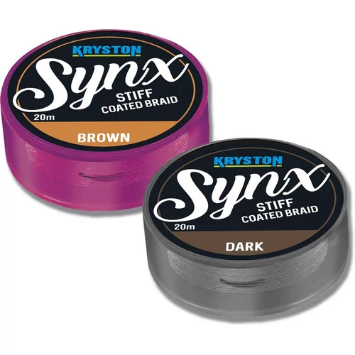 Kryston Synx Stiff Coated 20Lbs 20m Brown