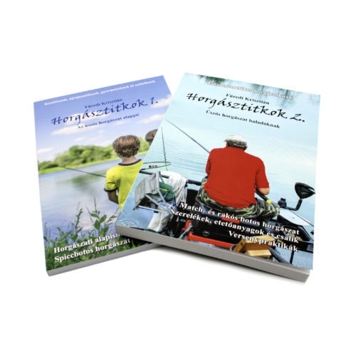 Horgászkönyvek: Horgásztitkok 1.+2. - Úszós horgászat kezdőknek és haladóknak