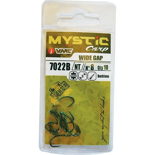 7022 BNT Mystic Carp Wide Gap Barbless VMC horog