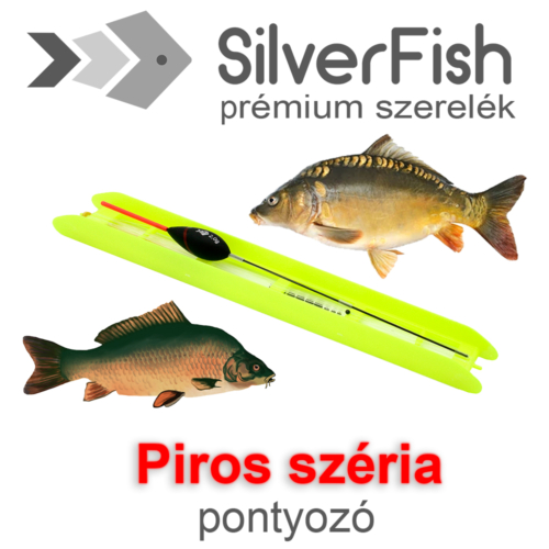 Silverfish prémium szerelék, piros széria