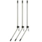 Nevis Gubancgátló cső Inox 15cm 3db/cs.